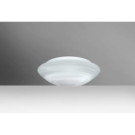Besa Lighting Nova 10 Ceiling, Marble, 1x10W LED 977252C-LED